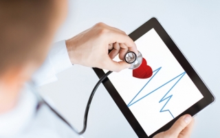 Doctor tablet corazon